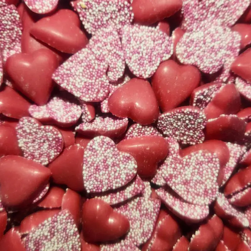 Pink Speckled Hearts Kingsway Candy Co