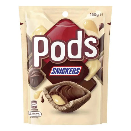 Pods Snickers 160g Pouch Mars Wrigley Confectionary Candy Co