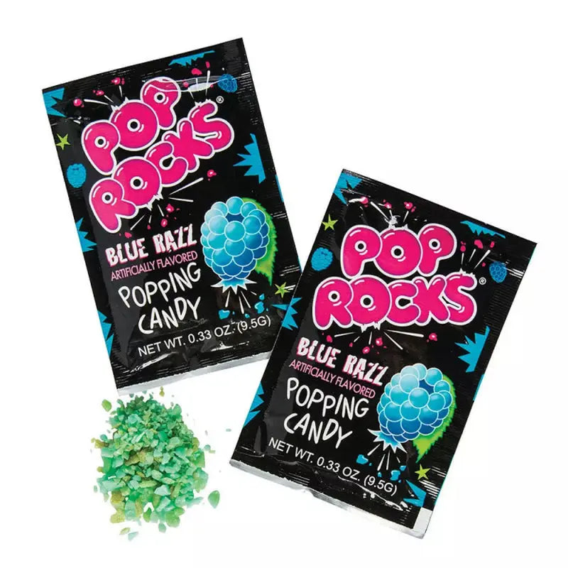 Pop Rocks Blue Razz - Buy Lollies Online - Candy Co