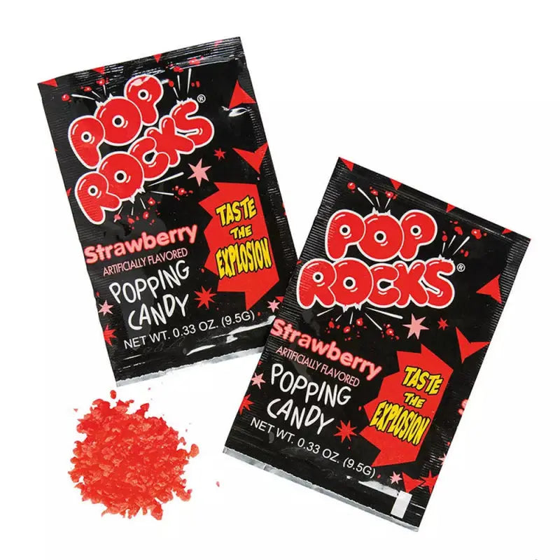 Pop Rocks Strawberry - Buy Lollies Online - Candy Co