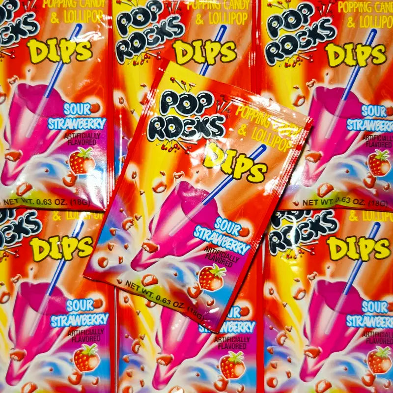 Pop Rock Strawberry Dipper 18g