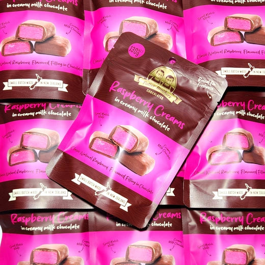Raspberry Creams In Milk Chocolate 130g - Candy Co
