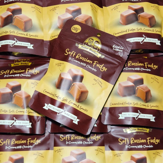 Russian Fudge in Creamy Milk Chocolate 130g