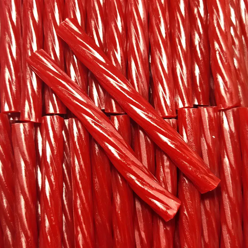 RJ's Raspberry Twists (1pc) - Red Licorice Logs – Candy Co