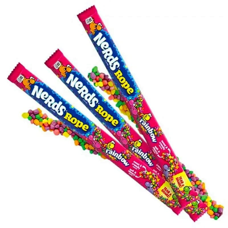 Wonka Rainbow Nerds Rope Nerds Gummy Rope | Multiple Flavors