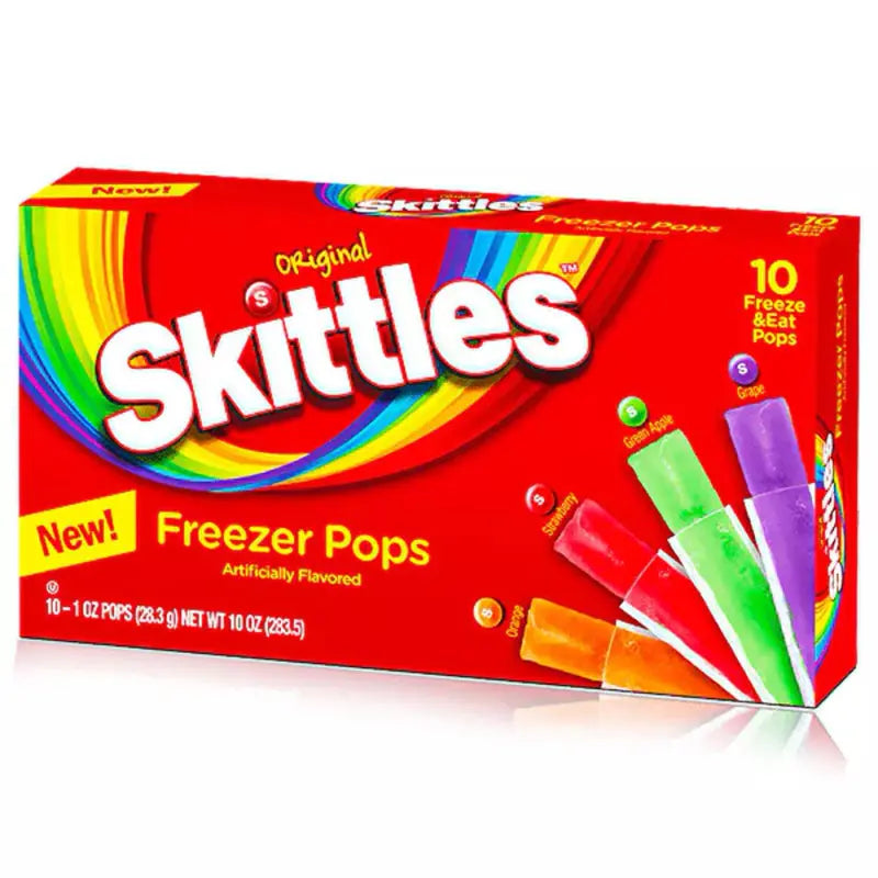 Skittles Freezer Pops The Jel Sert Company Candy Co