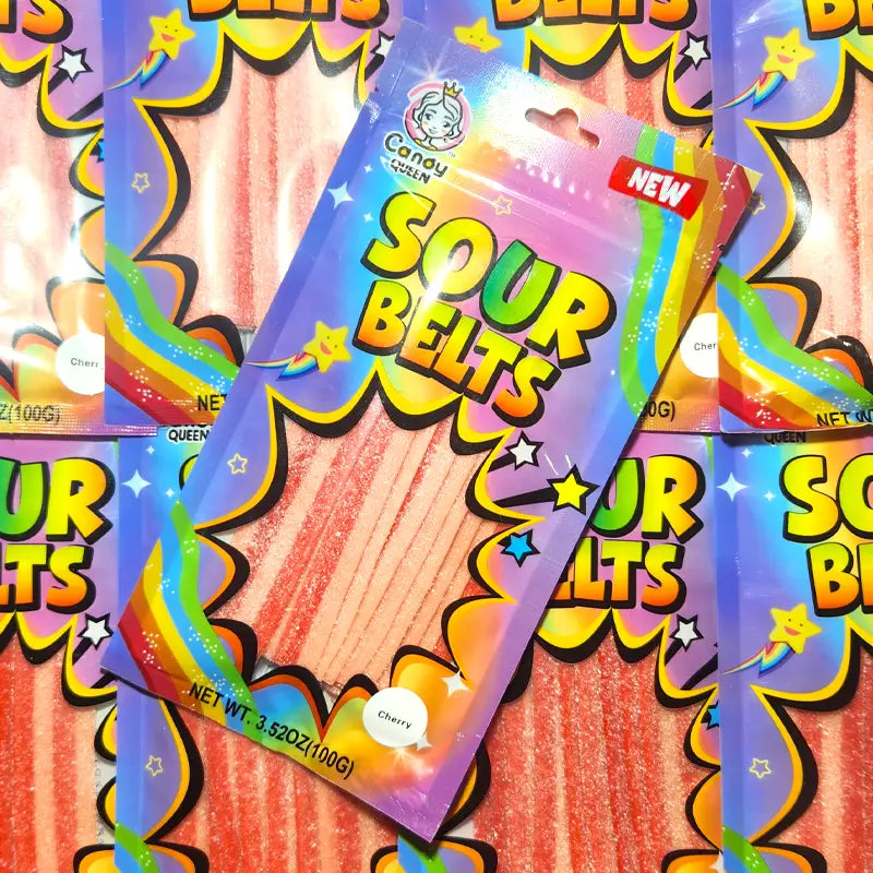 Sour Belts Cherry 100g