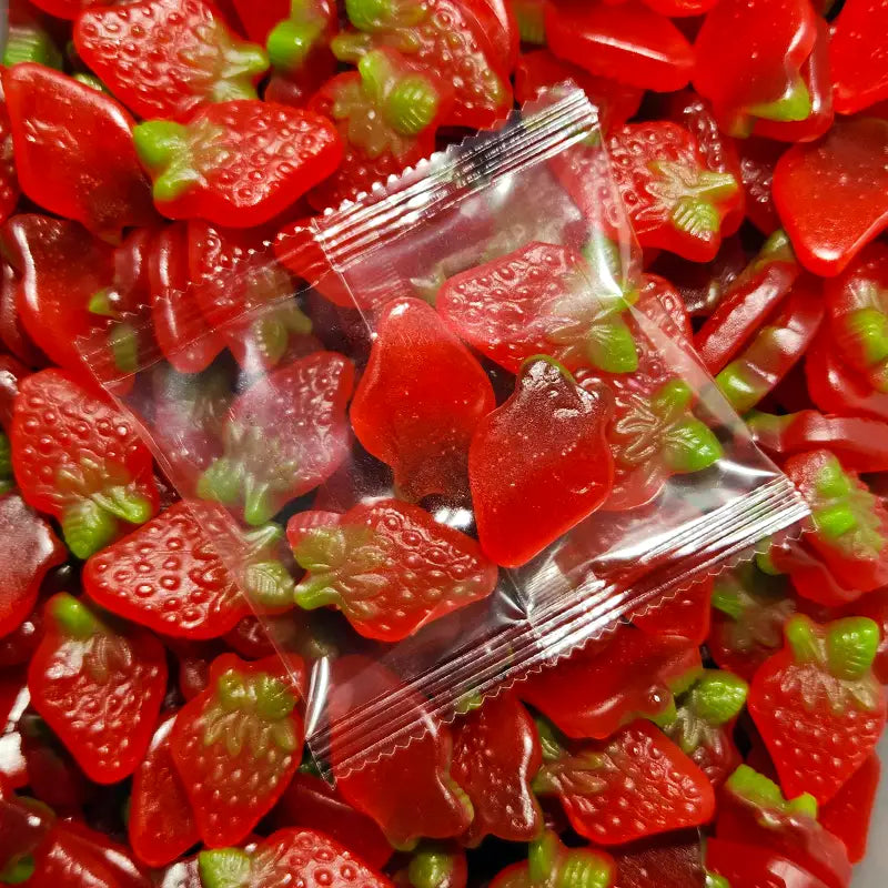 Sour Strawberries Promotional Lollies
