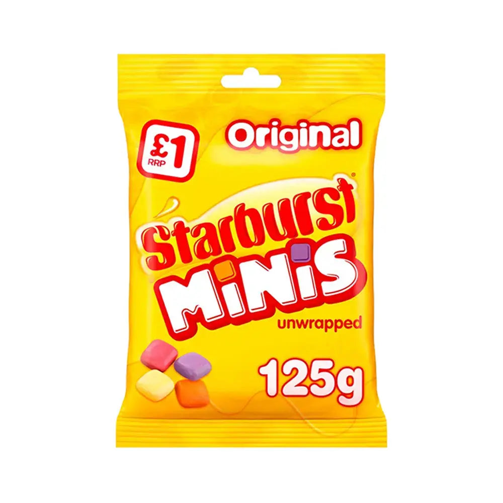 Starburst Minis 125g Starburst Candy Co