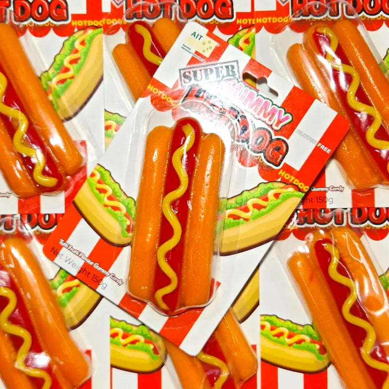 Super Gummy Hotdog 150g