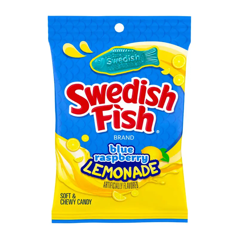 Swedish Fish Blue Raspberry 102g - Candy Co