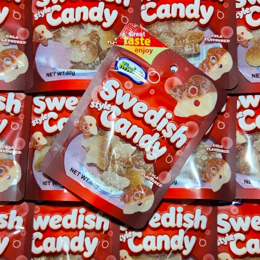 Swedish Style Candy Cola Skulls 80g
