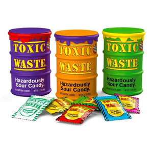 Toxic Waste Drum 48g (1pc) Candy Dynamics Candy Co