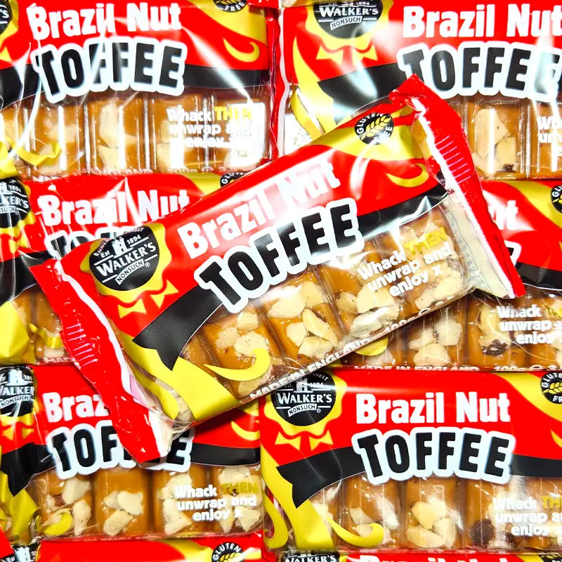 Walkers Brazil Nut Toffee 100g