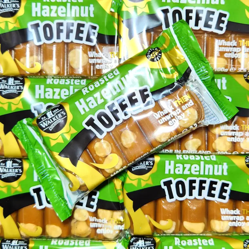 Walker's Roasted Hazelnut Toffee 100g