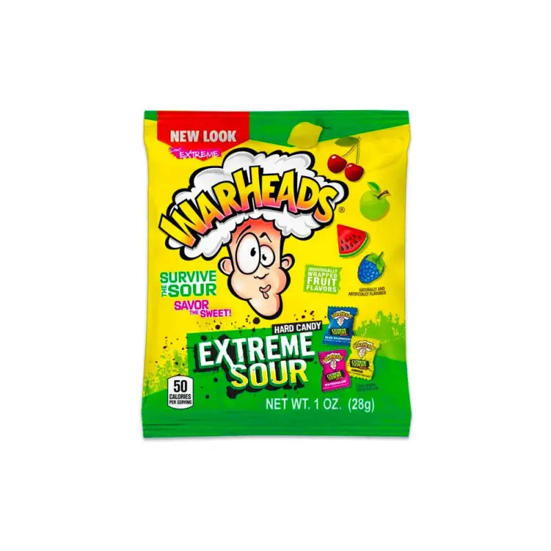 Warheads Extreme Sour Hard Candy 28g