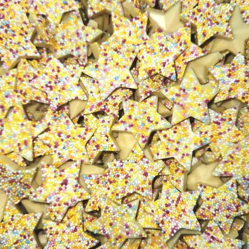 White Chocolate Stars Hannah's Candy Co