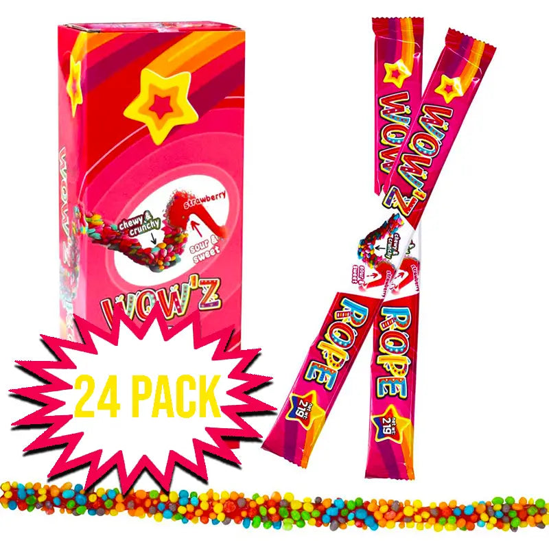 24pcs - Wow Z Strawberry Rope 21g