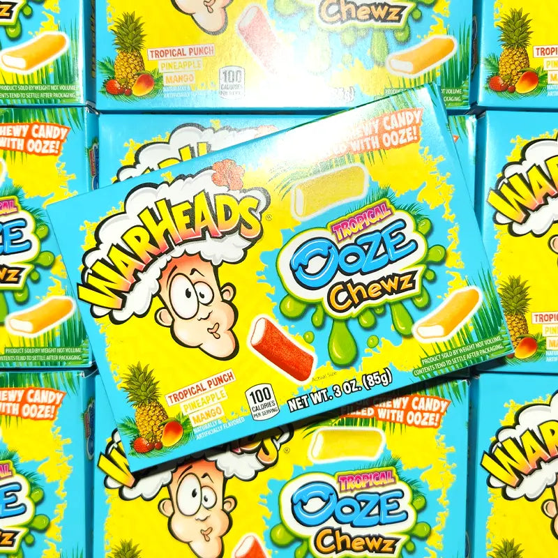 Warheads Topical Ooze Chewz 85g - Lollies Online - Candy Co