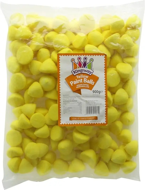 Yellow Paintball 900g Bag Candy Co Candy Co