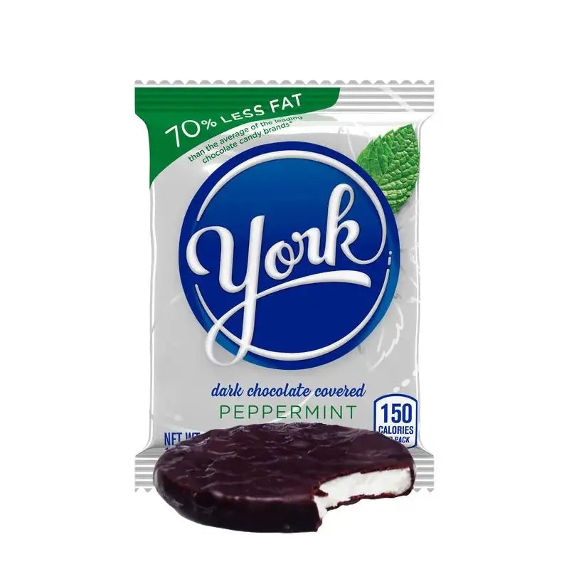 York Peppermint Patties 39g - Minty Filled Chocolates - Candy Co
