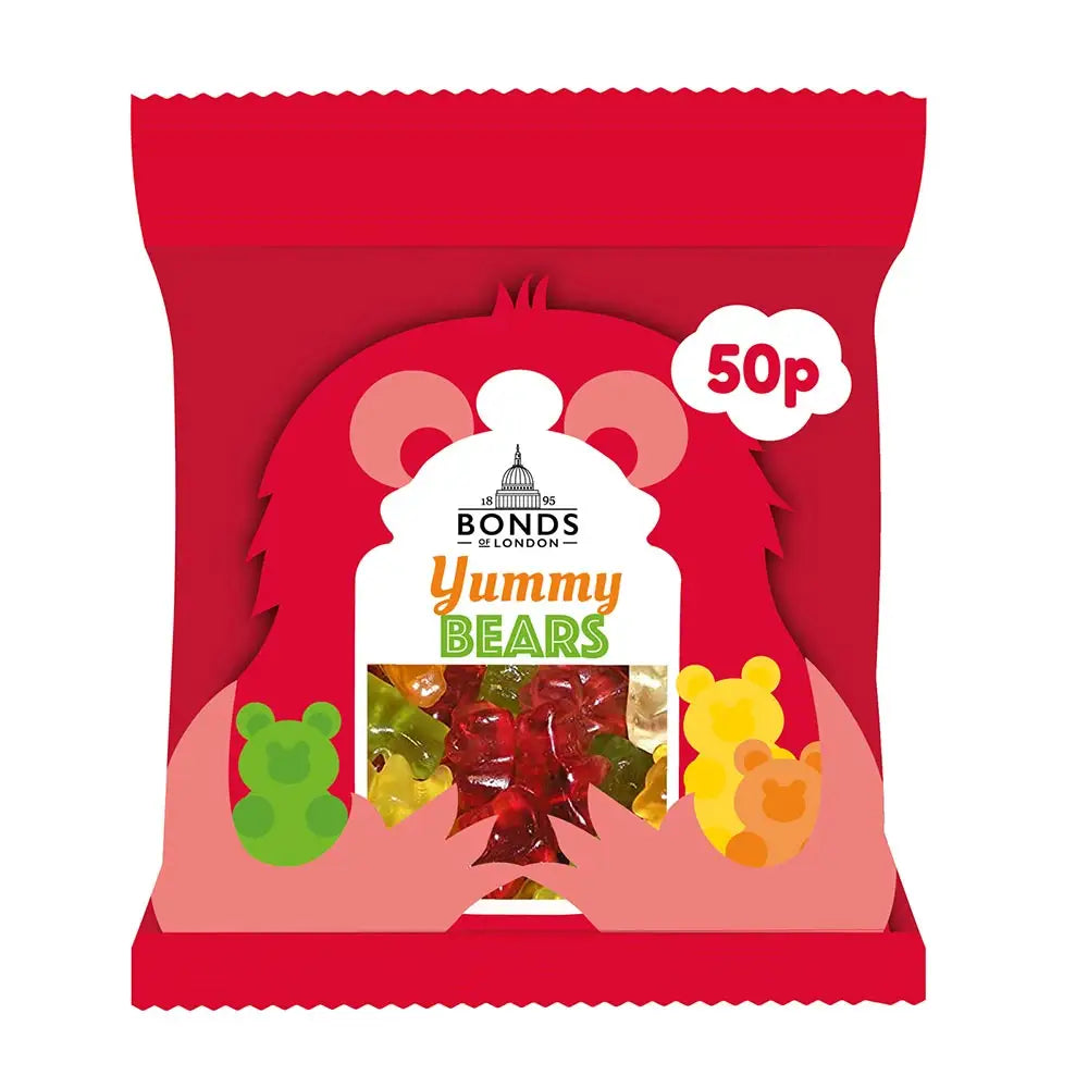 Bonds Yummy Bears 50g (UK)