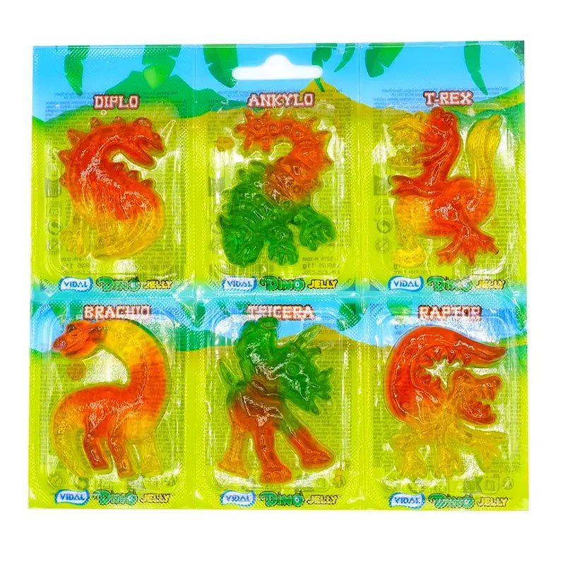 Dino Jelly 6 pack Vidal Candy Co