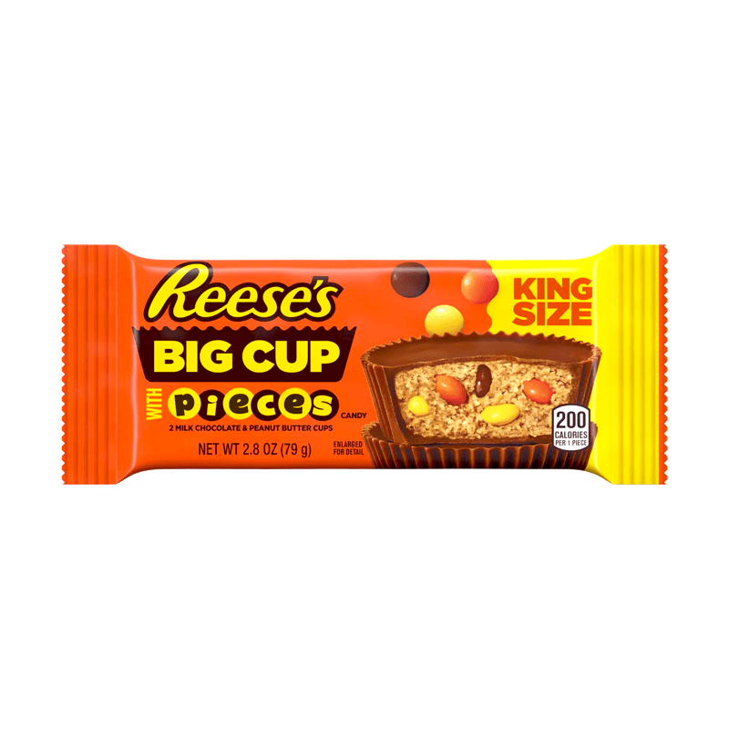 Reeses Big Cup with Pieces King Size 79g The Hershey Company Candy Co