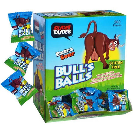 Bulls Balls Rude Dude Lollies