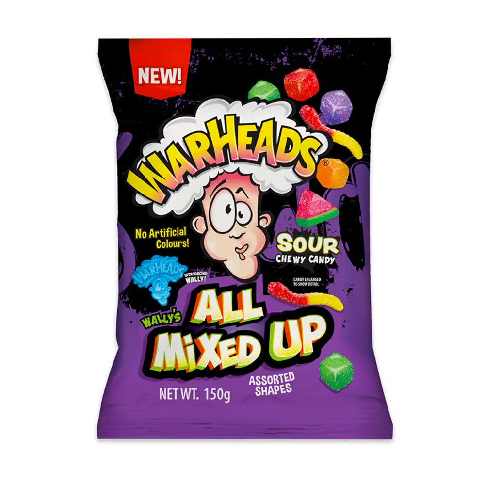 Warheads All Mixed Up 150g Bag