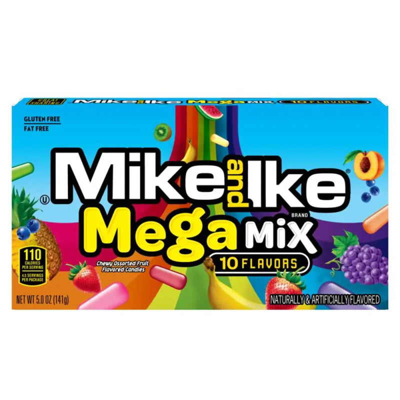 Mike and Ike Mega Mix 141g - Just Born - Novelties - Candy Co