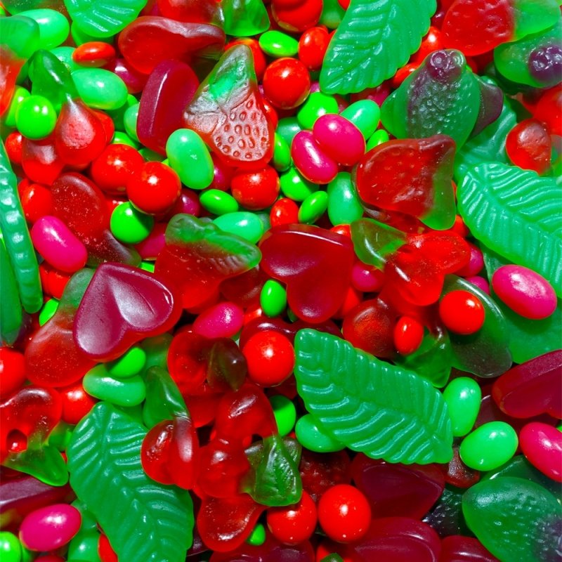 Red & Green Christmas Lollies - Candy Co - Pick and Mix Lollies - Candy Co