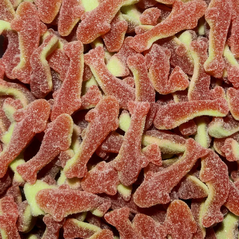 Sour Berry Sharks - Kiwi-D - Pick and Mix Lollies EXCLUDE - Candy Co