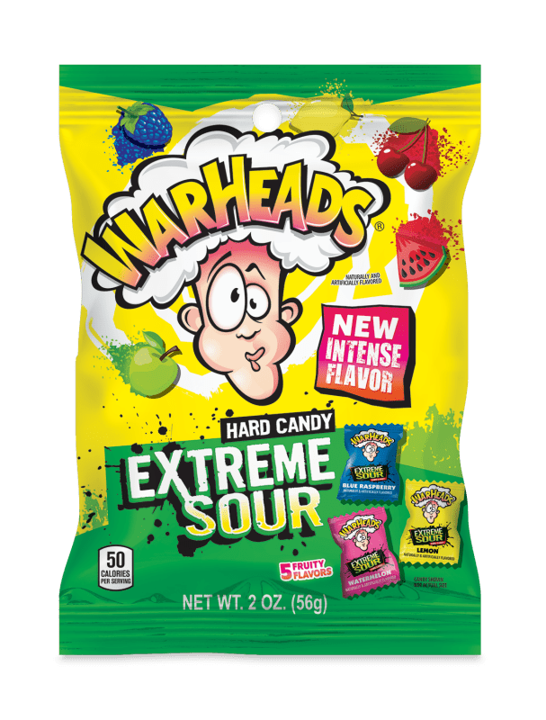 Warheads Extreme Sour Hard Candy 56g - Warheads - Novelties - Candy Co